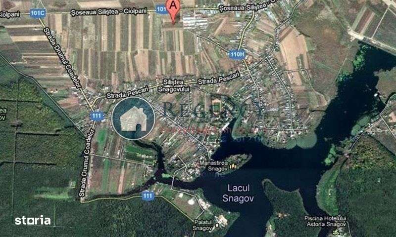 Teren Silistea Snagovului 10.000 mp intravilan+extravilan-2