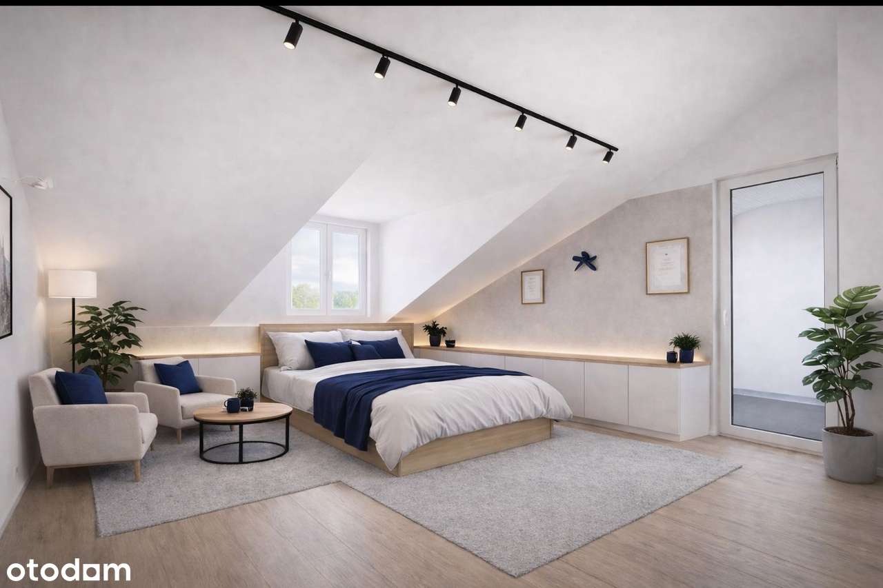 Nowe, energooszczędne  3-pokojowe mieszkanie z antresolą ul. Szwedzka-3