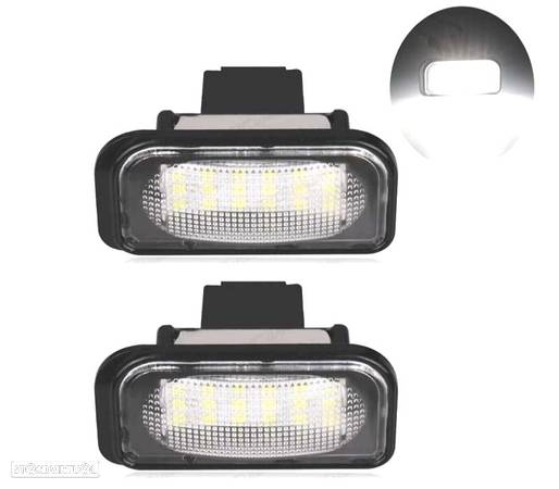 LUZ DE MATRÍCULA LED PARA MERCEDES C W203 BERLINA 00-07 - 1