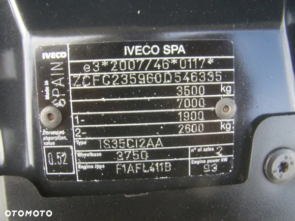 Iveco DAILY  WINDA 1000KG HI-MATIC CLIMATRONIK - 26