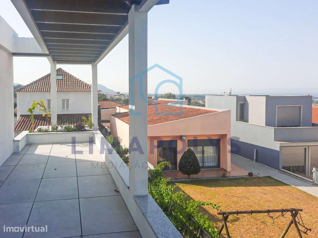 Moradia em construção com vista de Mar em Castelo do Neiva-9