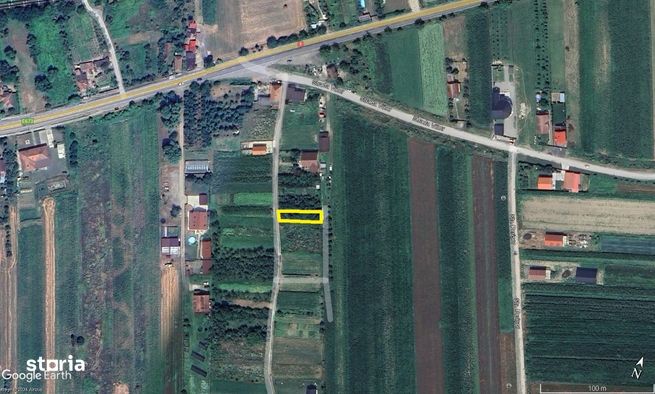 De vânzare 188mp teren extravilan în sat Vețel la 10 km de Deva-4