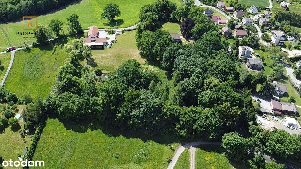 Widokowa działka inwestycyjna z prawomocnym pozwoleniem na budowę D...-3