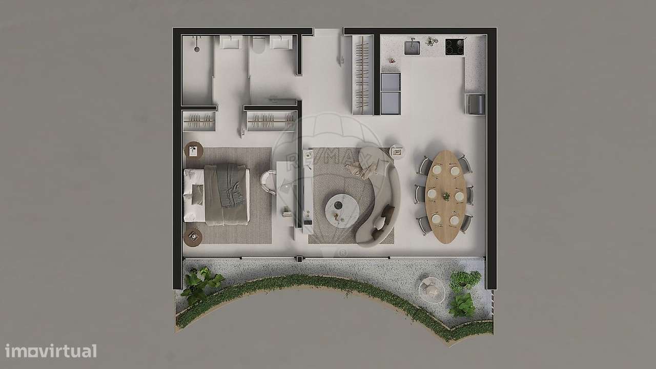 Apartamento T1 para venda - Grande imagem: 4/9