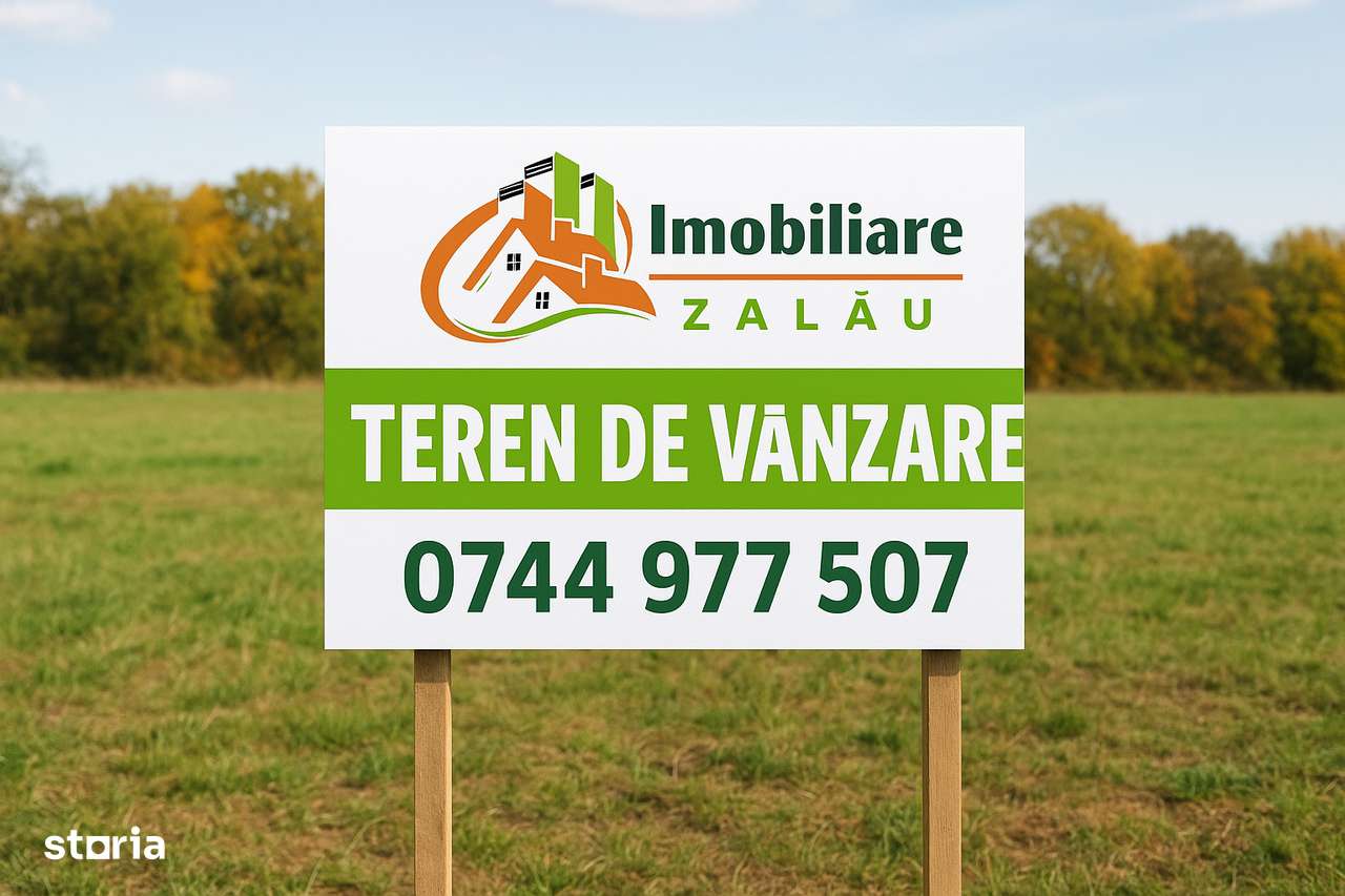 Teren intravilan 800 mp str. Vânătorilor cu fron stradal de 25 metri - Imagine principală: 1/2