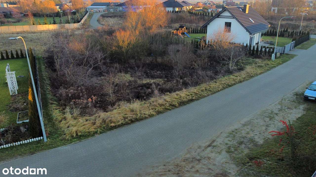 Jankówko ul. Szczecińska działka budowlana 1002m2-2