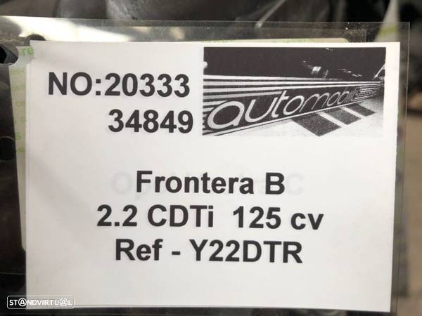 Motor Opel Frontera B 2.2 CDTi 125Cv de 2003 - Ref:  Y22DTR- NO20333 - 7