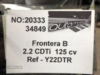 Motor Opel Frontera B 2.2 CDTi 125Cv de 2003 - Ref:  Y22DTR- NO20333 - 7