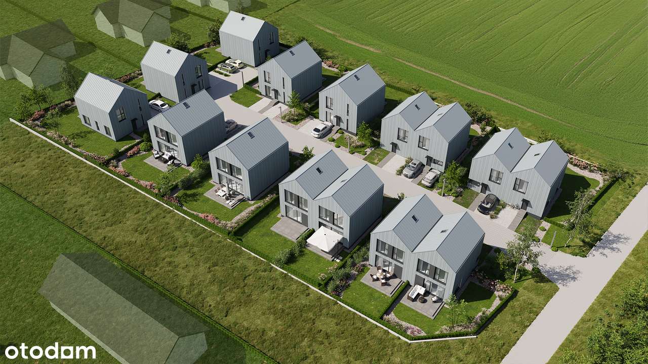 Nowoczesny Dom 123 m² - 5 pokoi - Ogród - Widok – pohled 2