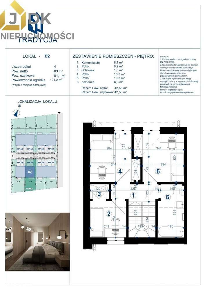 Mieszkanie 81 m² w domu dwulokalowym | Nowe Mostki-14
