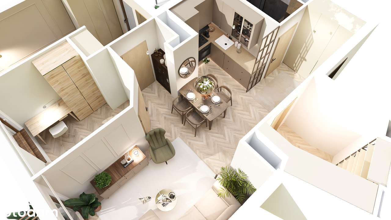 Piękny lokal z tarasem na dachu - Winogrady-5