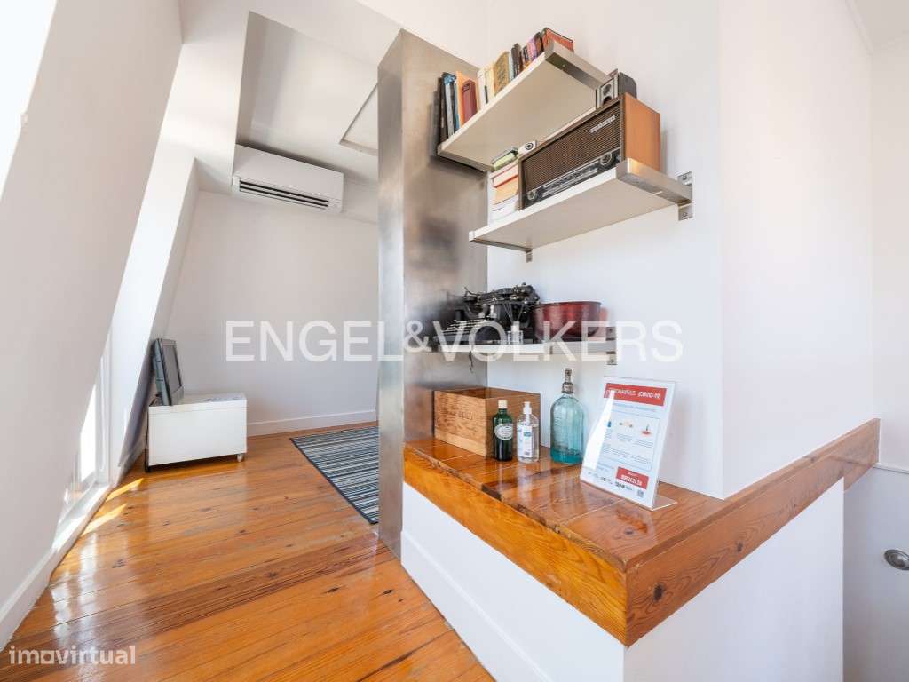 Apartamento T1 com Terraço Privativo na Avenida da Liberdade-7