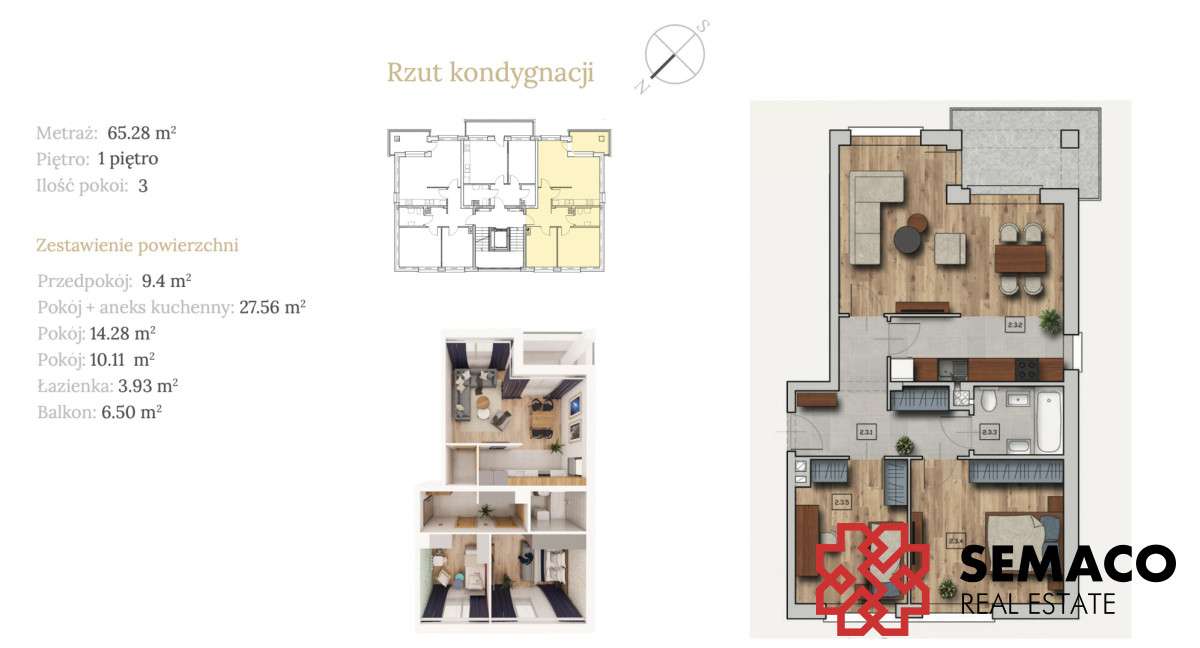 Promocja! | 3 Pokoje | Brak Pcc i Prowizji-15