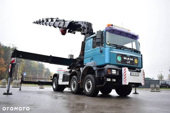 MAN 29.464 6x6 HIAB 7000 E-8 Hipro HDS Żuraw Crane Kran - 13