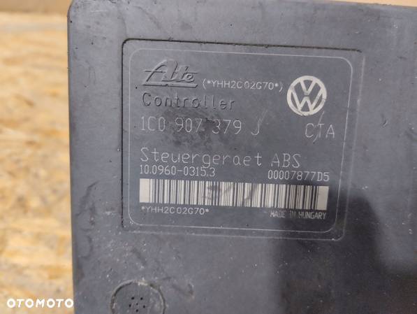 POMPA HAMULCOWA ABS VW SEAT SKODA AUDI 1.9 TDI 1C0907379J 1J0614117E - 2