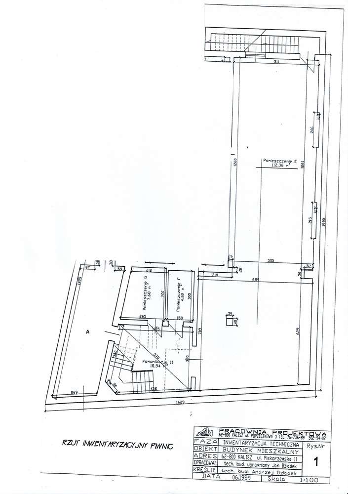 Lokal użytkowy 147m2 ul.Piskorzewska-13