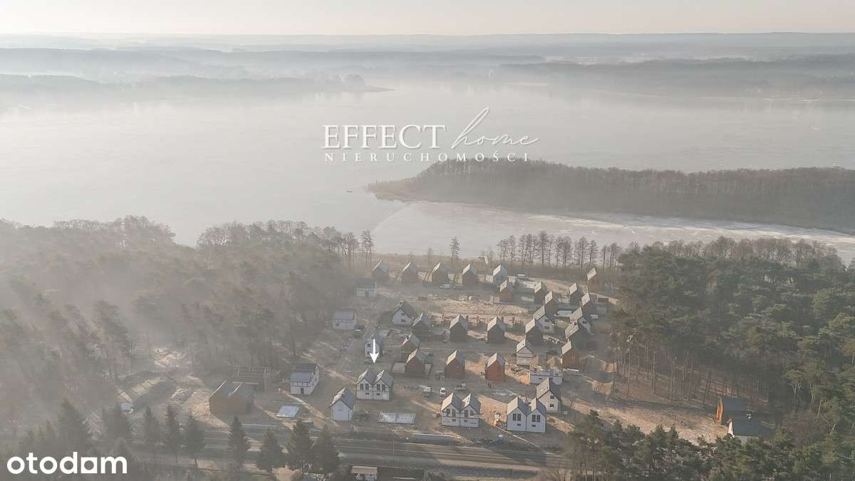 Domy w zabudowie bliźniaczej przy jeziorze-1