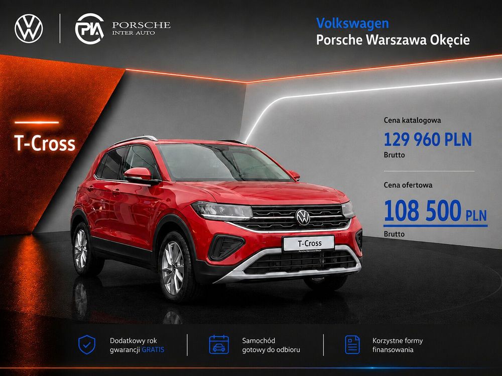 Volkswagen T-Cross 1.0 TSI Life Plus DSG 2026
