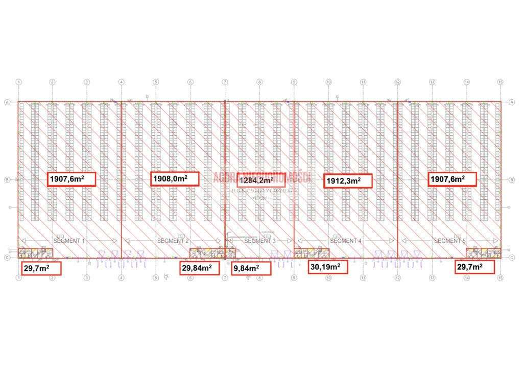 Magazyn 1910 m2 Balice 2 doki + brama "0" 18 zł/m2 - Pełny obrazek: 4/6