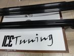 Kit Lip / Spoiler frontal mugen+ Traseiro Honda Civic 99-01 3 Portas Mugen + Type R style ABS(plastico) - 5