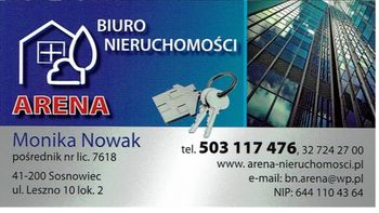 Biuro Nieruchomości Arena Logo