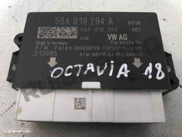 Módulo Sensores Estacionamento 5qa819_294a Skoda Octavia Iii (5 - 1