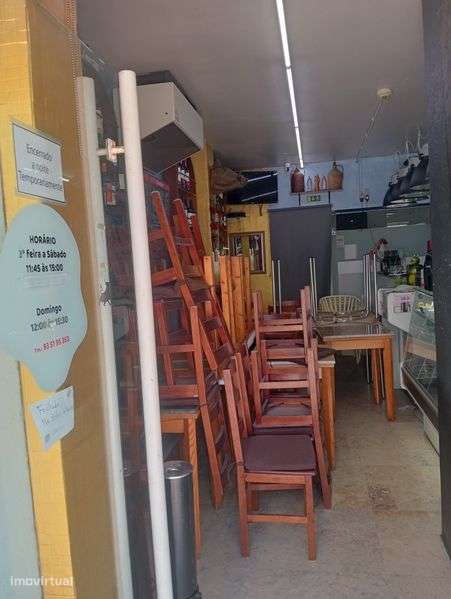 Trespasse churrasqueira Maria Albertina Mercado Rio d Mouro renda 250€ - Grande imagem: 5/9