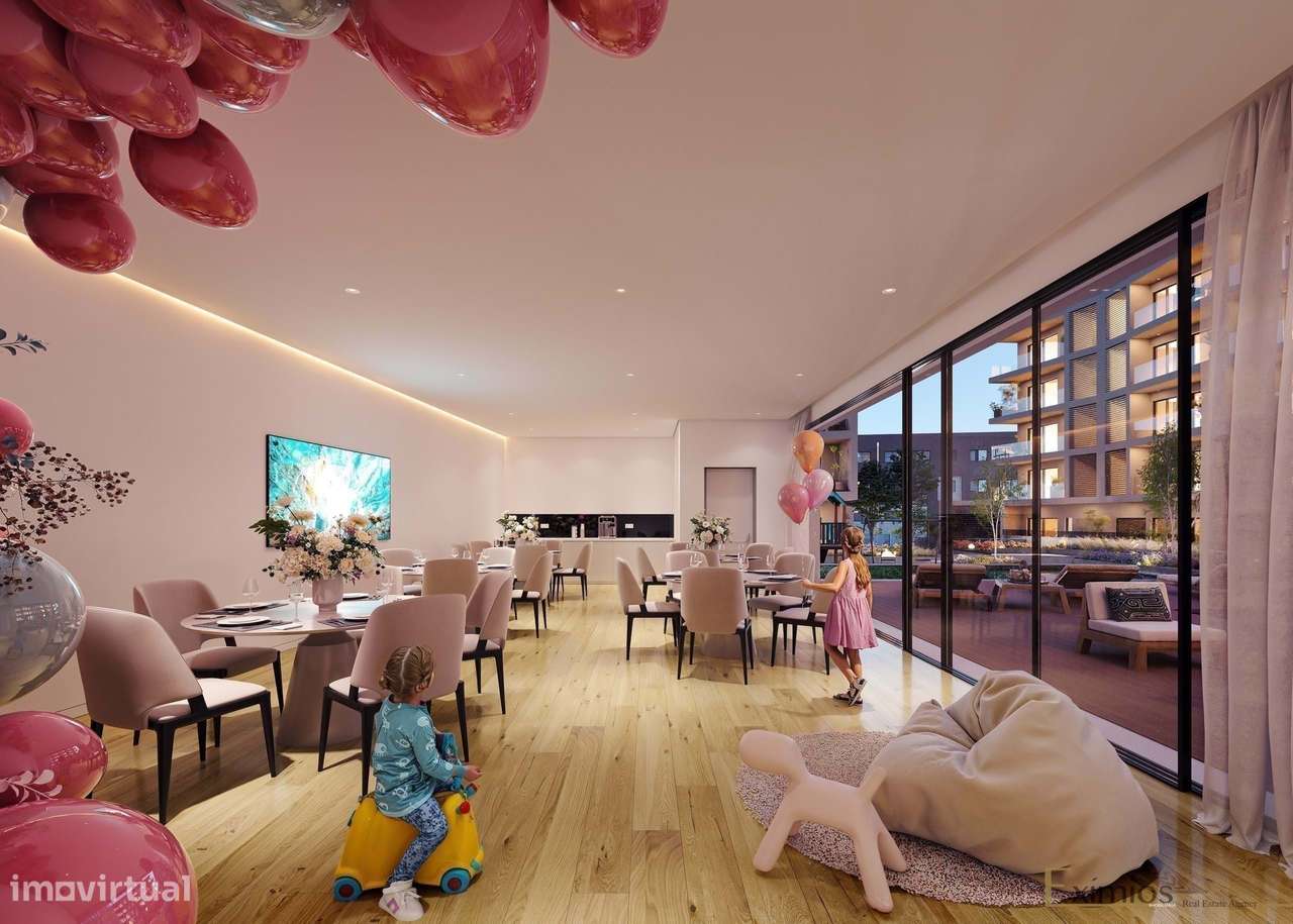 Apartamento T3 em construção, com garagem, situado em Vila do Conde-16