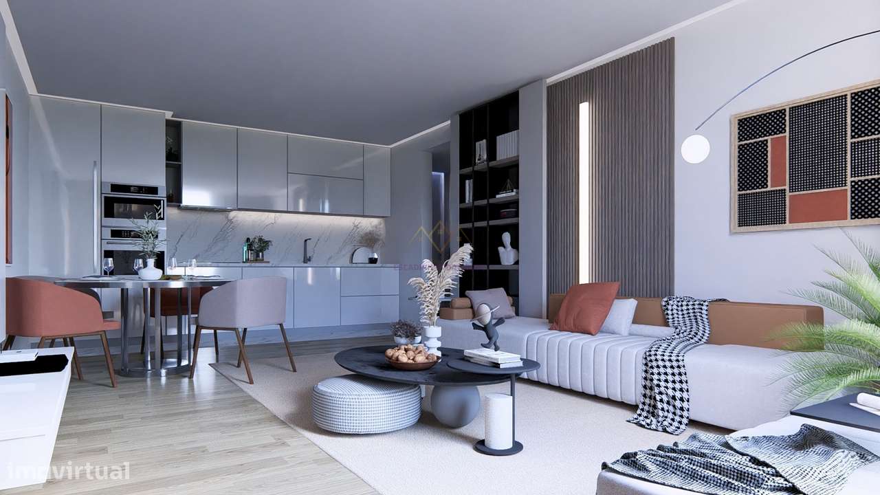 T2 com varanda Novo a estrear, com 2 lugares de estacionamento, em Por - Grande imagem: 5/27