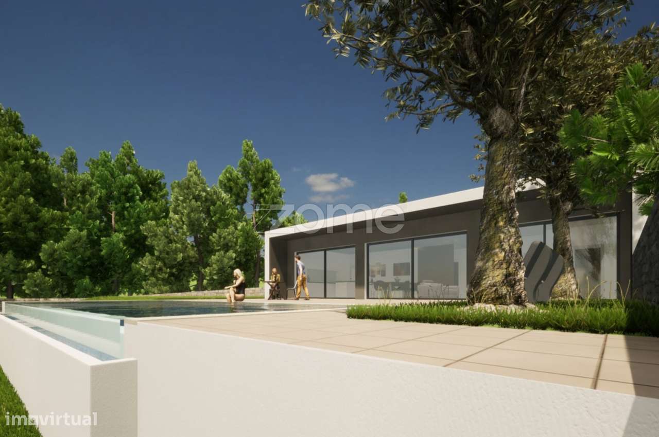 Moradia Térrea Moderna com Piscina Infinita | Alvaiázere - Grande imagem: 4/10