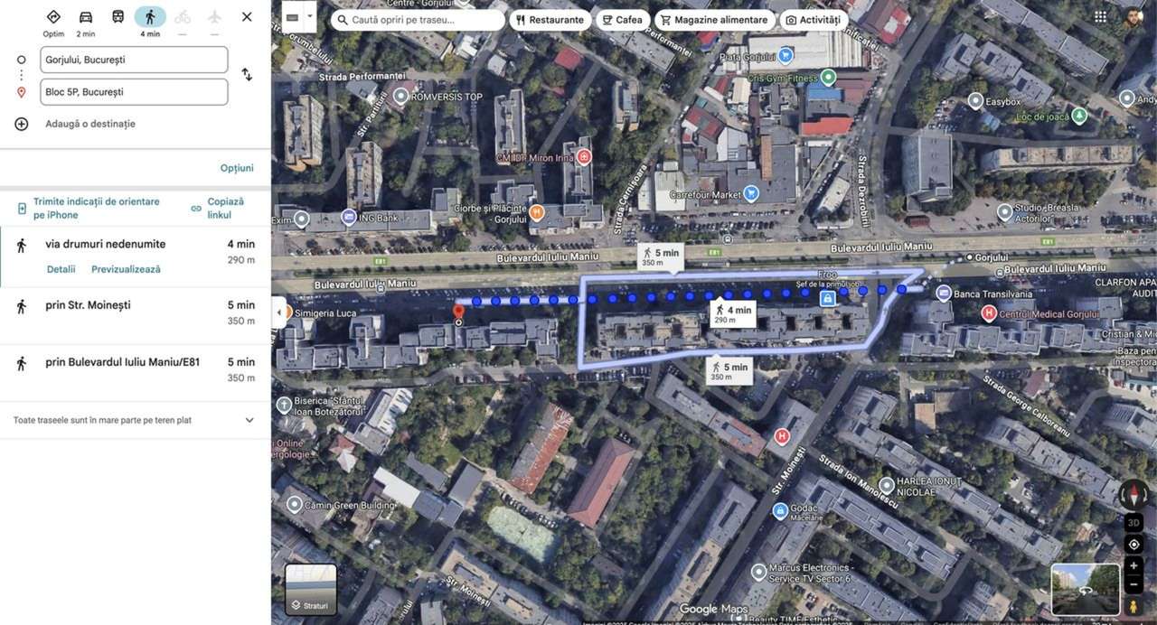 Militari Garsoniera decomandata - Gorjului 36 mp-9