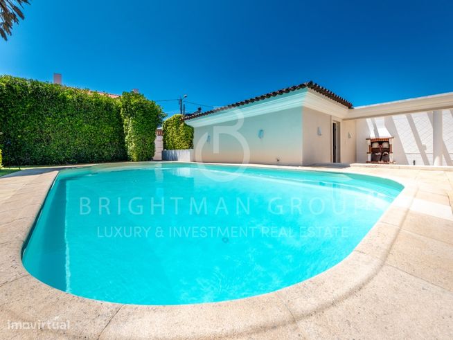 Moradia T4 + 1 com jardim e piscina, em Bicesse, Cascais-44
