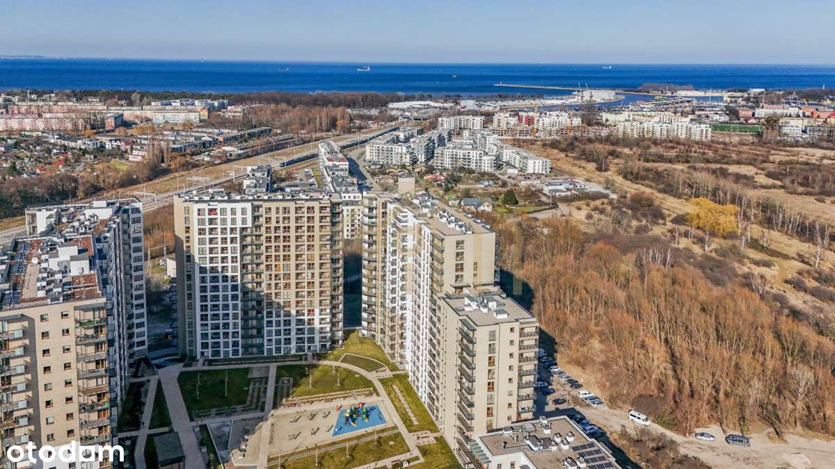 2 pokoje | 10 piętro | widok na Zatokę | Letnica-13