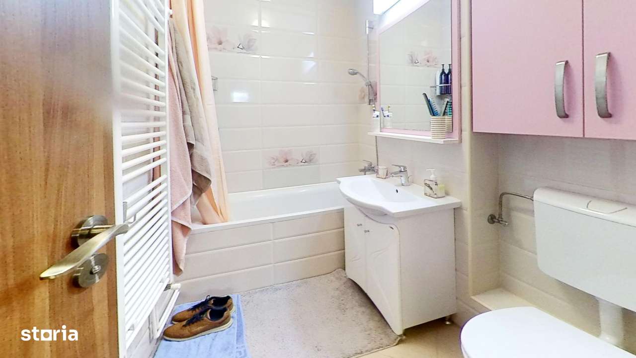 Apartament 3 camere 2 bai spatios utilat/mobilat-7