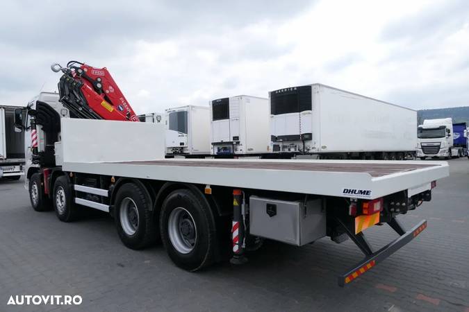 Volvo FH 460 / 8X4 / PLATFORMA + HDS FASSI F415 / 17 M RAZA / CAPACITATE MAX 13.5 T / RADIO CONTROL - 9