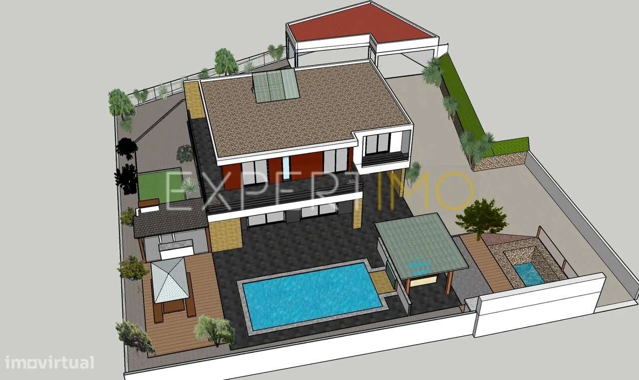 Moradia T5 Garagem, Piscina e Quintal - Alcobaça - Grande imagem: 5/15