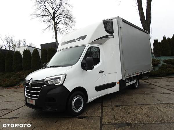 Renault MASTER PLANDEKA WINDA 10 PALET WEBASTO TEMPOMAT NAWIGACJA KLIMATYZACJA LEDY PNEUMATYKA 165KM [ 634358 ] - 23