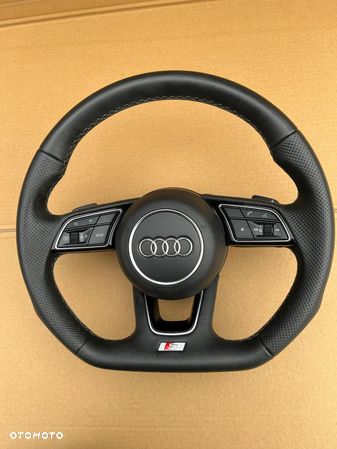 Kierownica ŚCIĘTA S-Line Audi A4 B9/A5 8W0419091GF - 1