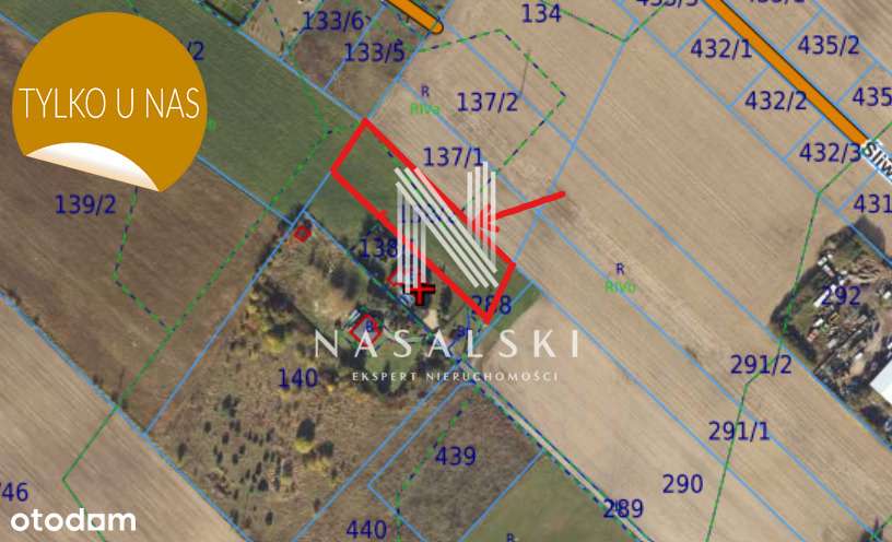 STRONNO 83zł/m2 działka 2963m2-0