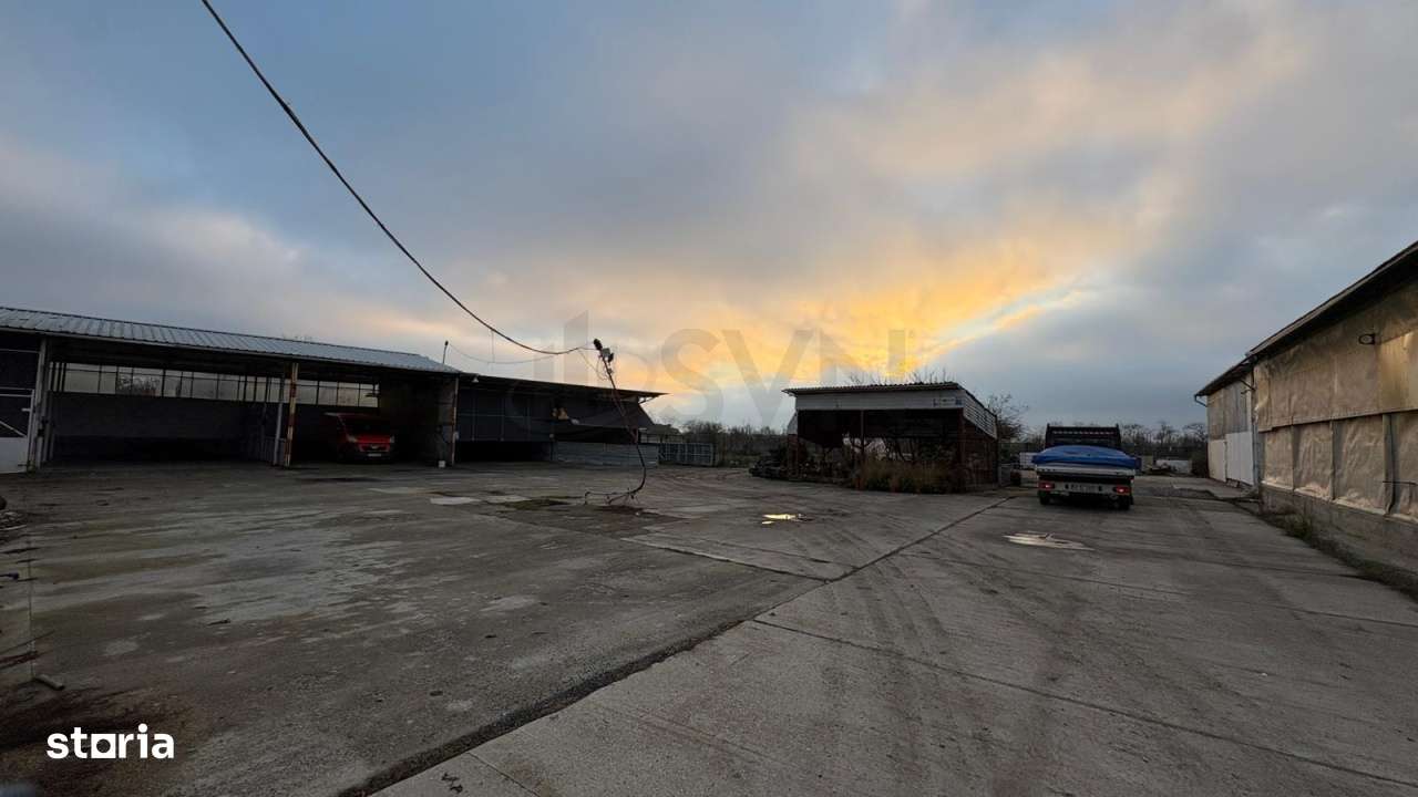 De vanzare Teren 10 316 mp cu 2 case functionale si constructii depozi - Imagine principală: 2/8