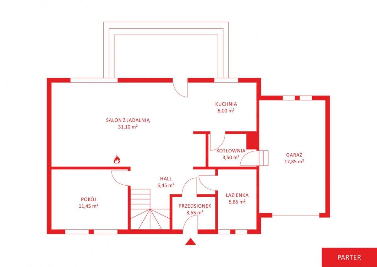 Duży dom wolnostojący w Gościcinie - Pełny obrazek: 5/20