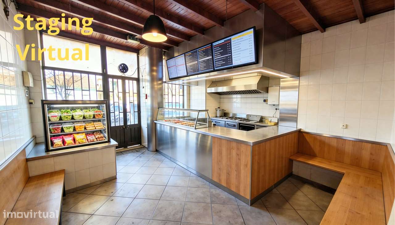 Churrasqueira com 2 Entradas Independentes | Centro de Almada-5