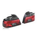 FAROLINS TRASEIROS PARA BMW E39 95-00 PRETO VERMELHO - 3