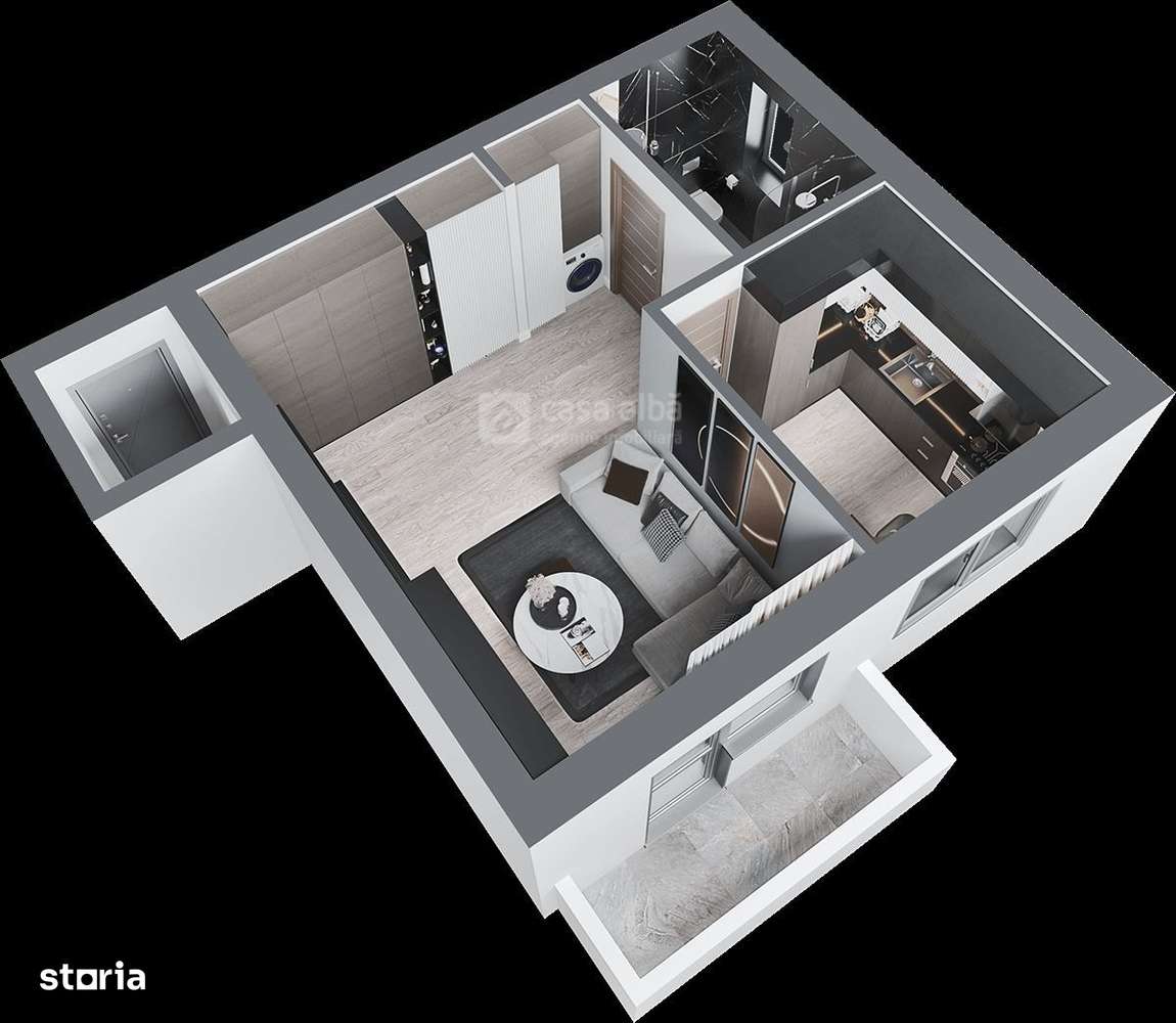 Proiect imobiliar, locuinte inteligente, la 2.8km fata de Palas - Imagine principală: 5/6