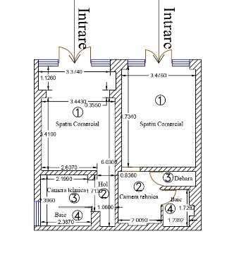 Vand spatiu cu chiriasi pe termen lung,piata Rogerius, Oradea, vad bun - Imagine principală: 4/4