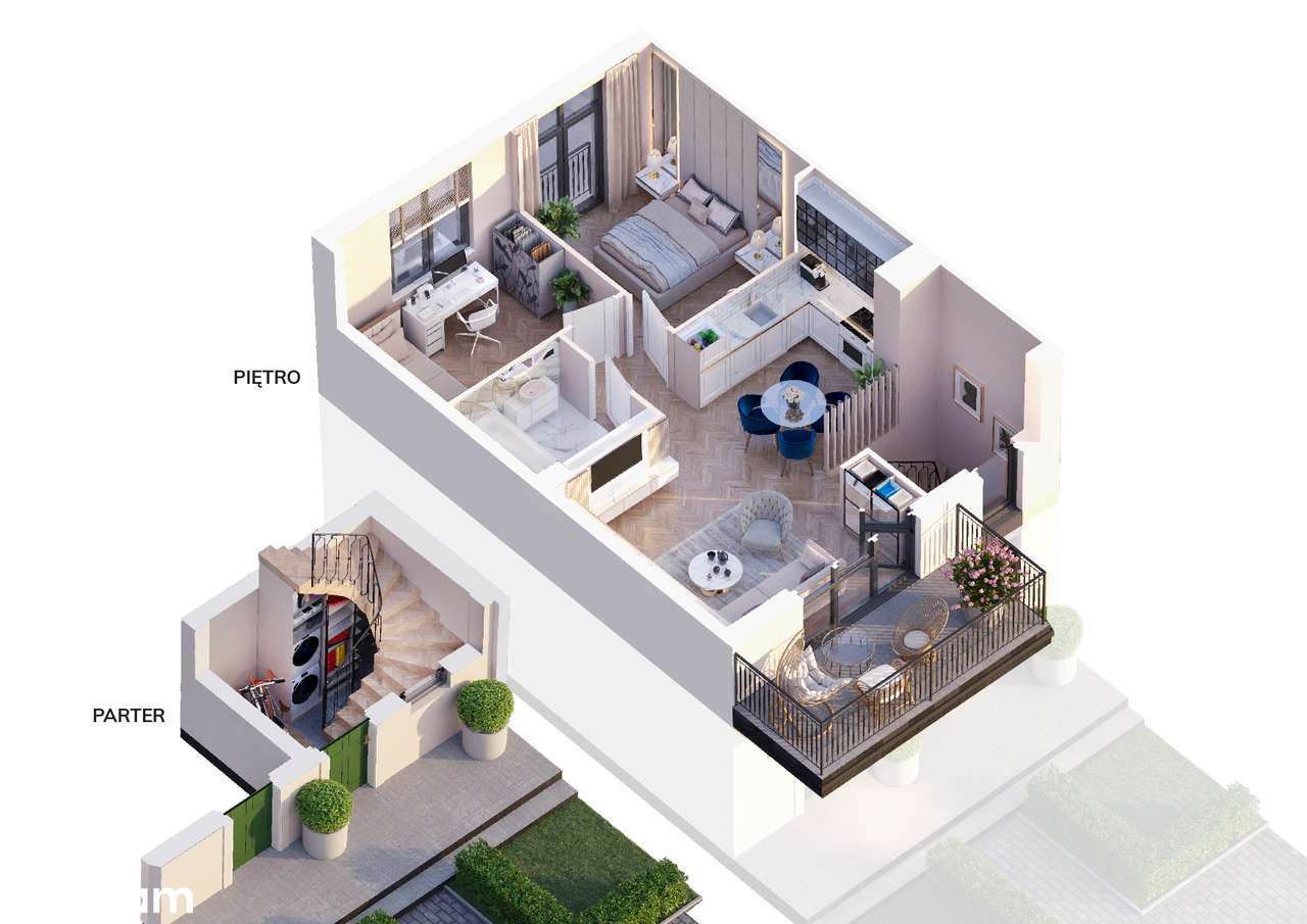 Komfortia I​V | mieszkanie 3-pok. | 12-2 - Pełny obrazek: 3/14