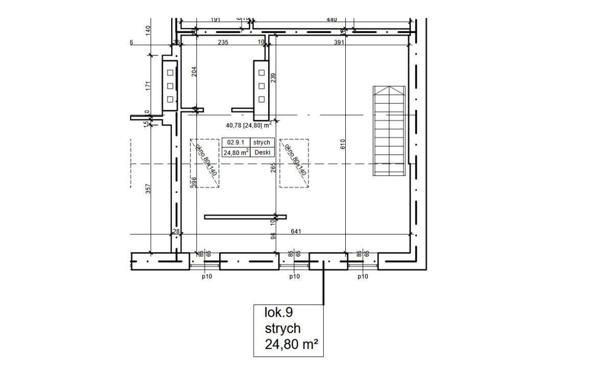 2 pokoje|poddasze|stan deweloperski - Pełny obrazek: 4/7