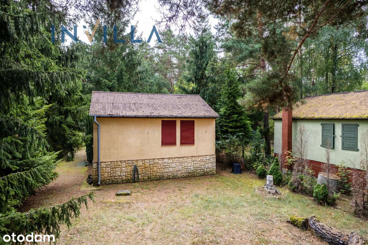 Działka rekreacyjna z domem przy lesie - Pełny obrazek: 4/11