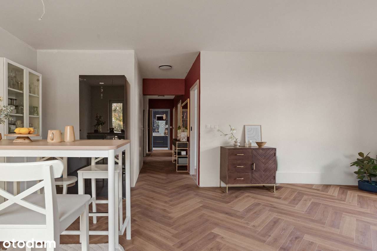 Ogródek 120m2| 3 sypialnie, Salon z kuchnią, 2 łazienki, garderoba|-0