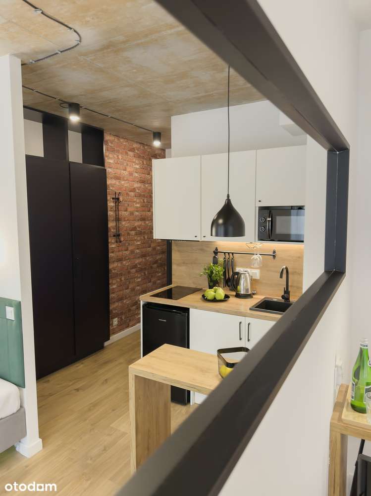 Nowoczesna, przytulna kawalerka w centrum! Bez dodatkowych opłat - Pełny obrazek: 3/8